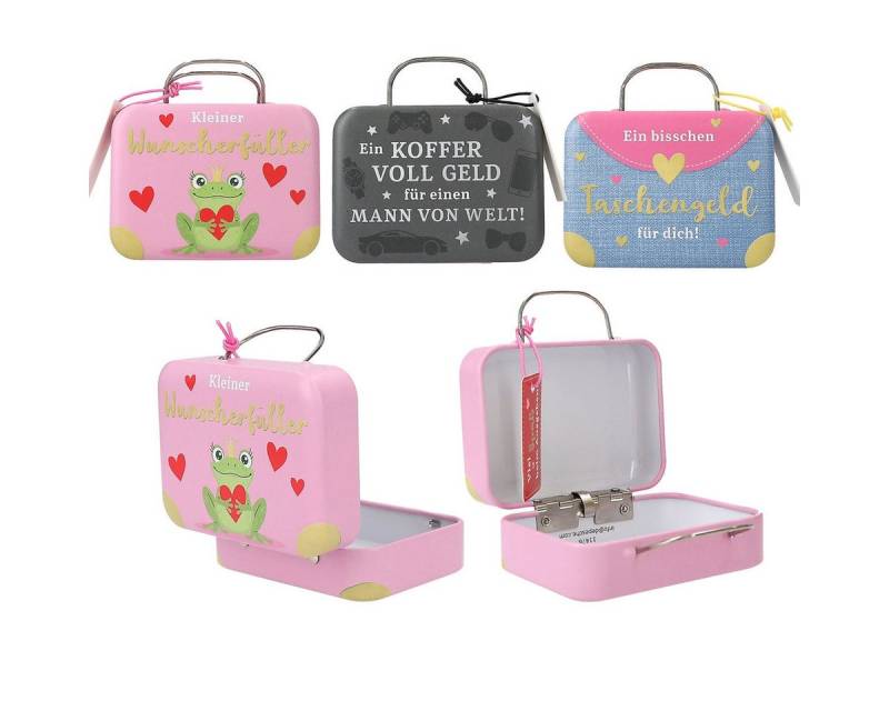 Depesche Kinder-Etui WUNSCHERFÜLLER Geldkoffer - Originelle Geldgeschenk-Box aus Blech Depesche Kinder-Etui WUNSCHERFÜLLER Geldkoffer - Originelle Geldgeschenk-Box aus Blech von Depesche