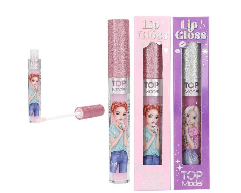Depesche Lipgloss TOPModel Lipgloss BEAUTY and ME - Glitzerkappe Erdbeere / Blueberry von Depesche