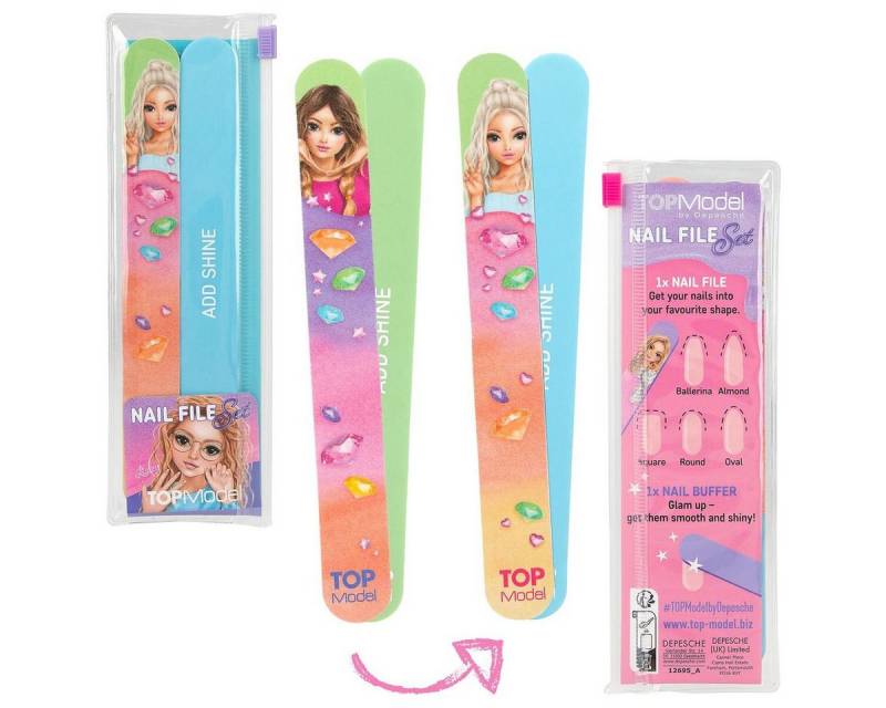 Depesche Mineral-Nagelfeile Depesche TOPModel Nagelfeilen Set BEAUTY and ME, 1 Set, 2-fach sortier von Depesche