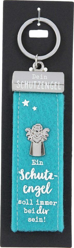 Depesche Schlüsselanhänger DEPESCHE Schlüsselanhänger Glücksfilz Schutzengel Filz Motiv 1 von Depesche