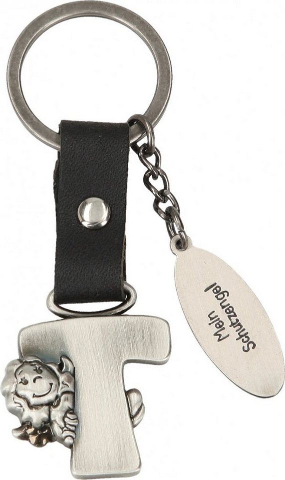 Depesche Schlüsselanhänger Schutzengel Buchstabe Alphabet Anhänger Beschützer Talisman, A B C D E F G H I J K L M N O P R S T U V W X Y Z von Depesche