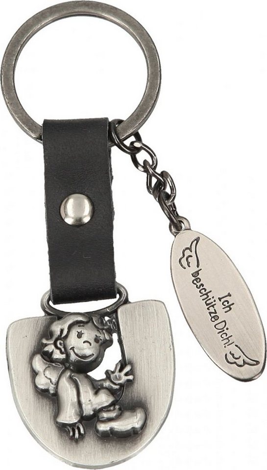 Depesche Schlüsselanhänger Schutzengel Buchstabe Alphabet Anhänger Beschützer Talisman, A B C D E F G H I J K L M N O P R S T U V W X Y Z von Depesche