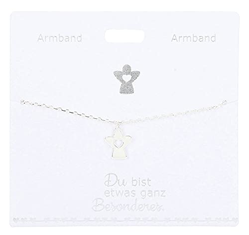 Kinderarmband - Versilbertes Armband Schutzengel (Symbol) von Depesche