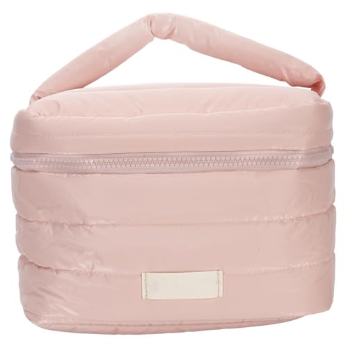 Reise -Make -up -Tasche, 6l Große Kapazität Kosmetikbeutel Reisehörer, Reisen -Toilettenbeutel -Make -up -Hülle mit Griff, Kosmetikkoffer Tragbarer Künstlerspeicherbeutel (PINK) von Depisuta
