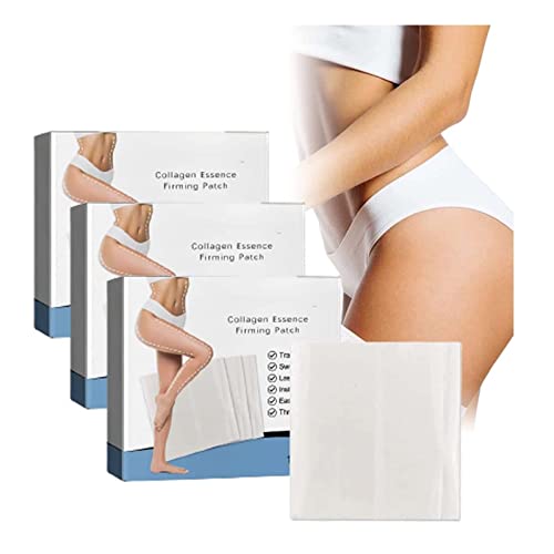 Firmaglo Collagen Essence Tightening Patch, Anticellulite und straffendes Oberschenkel-Patch, straffende Beinhebe-Patches, reduziert feine Linien, Hautstraffung, strafft und strafft die Haut (30 Stück) von Depploo