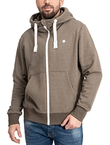 Deproc Active Herren Sweatjacke mit Kapuze Kapuzenjacke Zip Kapuzenpullover Fleecejacke Windbreaker Hoodie mit Reißverschluss FinnCMYK von Deproc Active