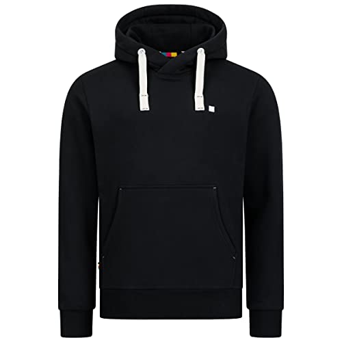 Deproc Active Herren Sweatshirt Pullover mit Kapuze Kapuzenjacke Kapuzenpullover Fleecejacke Windbreaker Hoodie LinusCMYK von Deproc Active