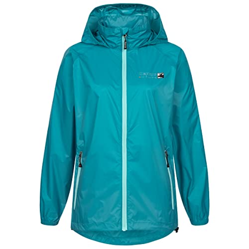 Deproc Active Leichte Damen Regenjacke mit Kapuze Wasserdicht Wetterfest Windbreaker Übergangsjacke ROBSON WOMEN von Deproc Active