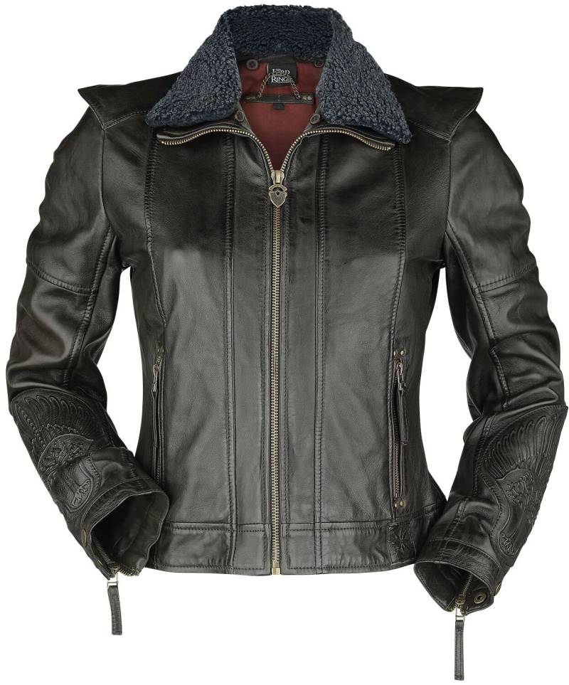 Der Herr der Ringe Aragorn Lederjacke dunkelbraun in XXL von Der Herr der Ringe
