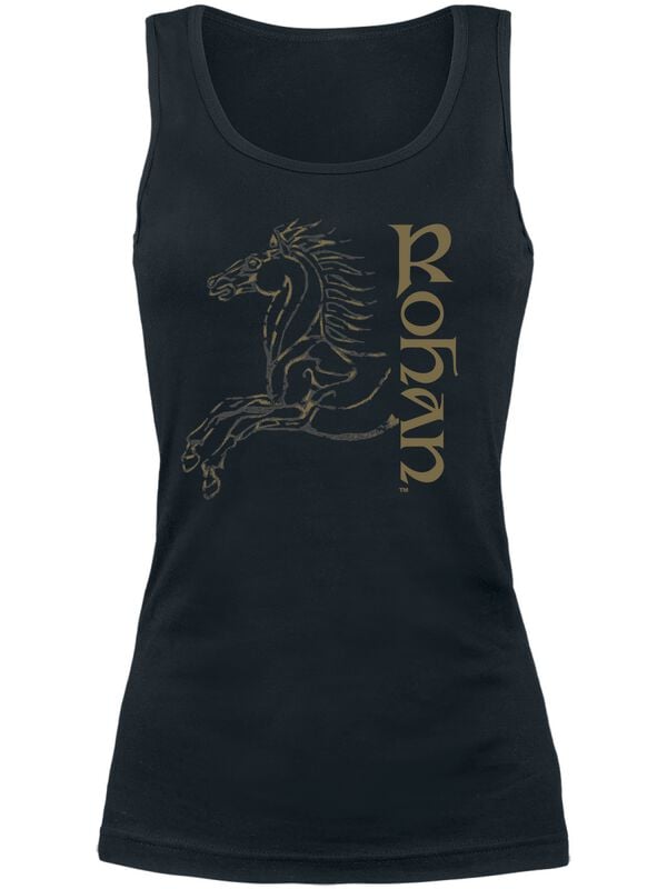 Der Herr der Ringe Arise Riders - Rohan Tank-Top schwarz in XL von Der Herr der Ringe