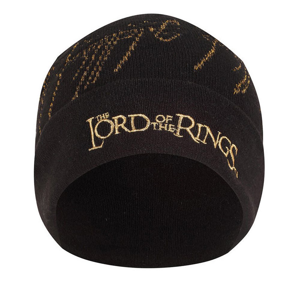 Der Herr der Ringe Beanie One Ring Beani Lord of The Rings Strickmütze von Der Herr der Ringe