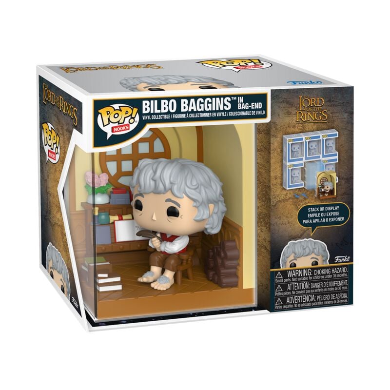 Der Herr der Ringe Bilbo (Pop! Nooks) Vinyl Figur Funko Pop! multicolor von Der Herr der Ringe