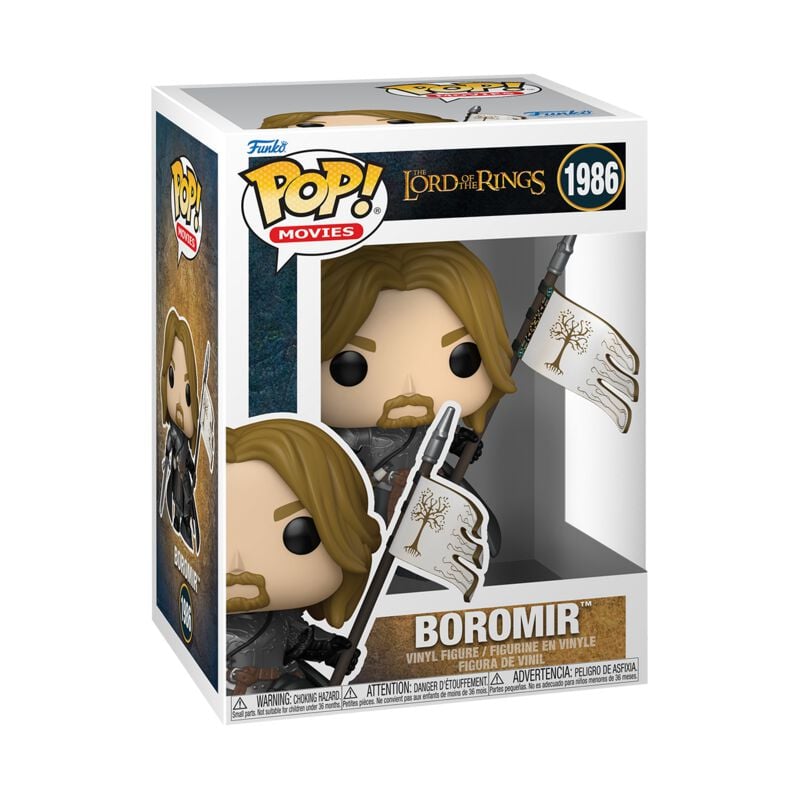 Der Herr der Ringe Boromir Vinyl Figur 1986 Funko Pop! multicolor von Der Herr der Ringe