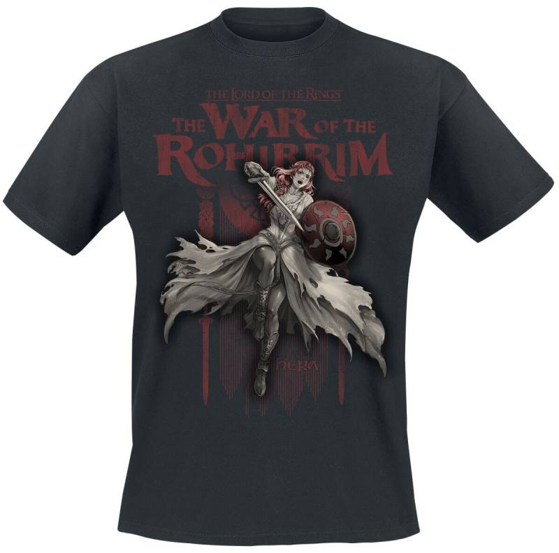 Der Herr der Ringe Die Schlacht der Rohirrim - Hera Of Rohan T-Shirt schwarz in XXL von Der Herr der Ringe