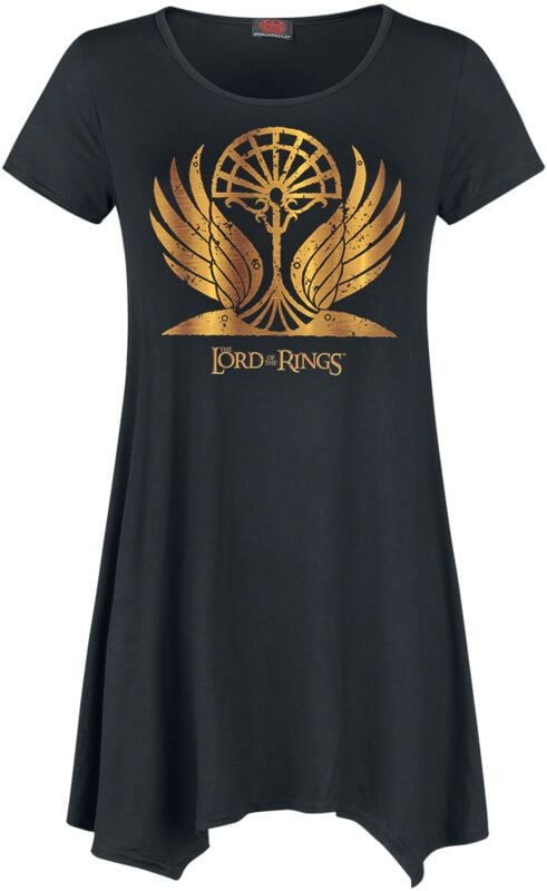 Der Herr der Ringe Golden Wings T-Shirt schwarz in L von Der Herr der Ringe