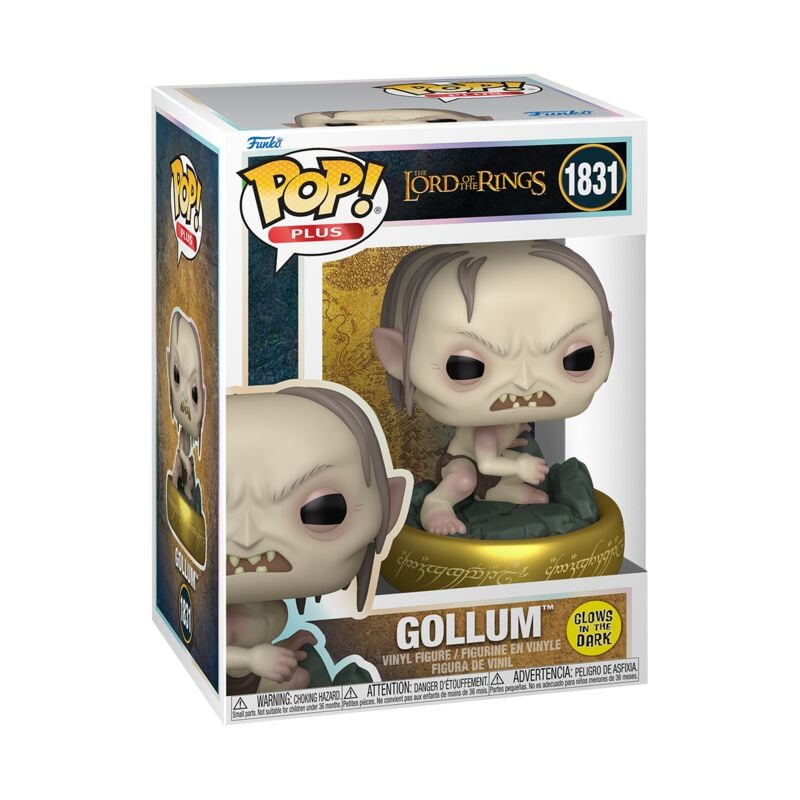 Der Herr der Ringe Gollum (Glow in the Dark) Vinyl Figur 1831 Funko Pop! multicolor von Der Herr der Ringe