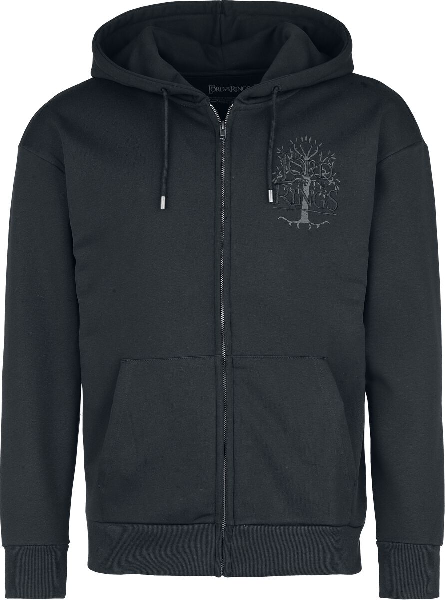 Der Herr der Ringe Kapuzenjacke - S bis 3XL - für Männer - Größe XL - schwarz  - EMP exklusives Merchandise! von Der Herr der Ringe