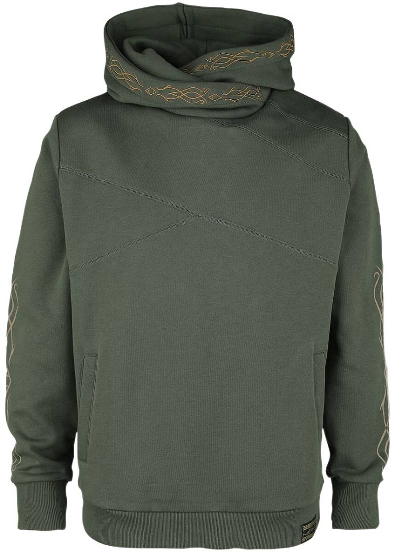 Der Herr der Ringe Kapuzenpullover - Dunedain - S bis 3XL - für Männer - Größe M - dunkelgrün  - EMP exklusives Merchandise! von Der Herr der Ringe