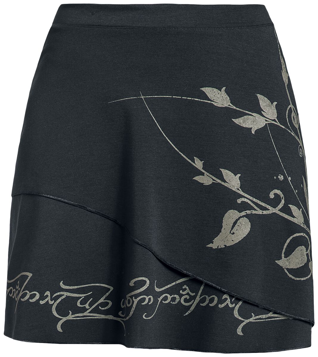Der Herr der Ringe Kurzer Rock - Elven Leaves - S bis XXL - für Damen - Größe M - schwarz  - EMP exklusives Merchandise! Der Herr der Ringe Kurzer Rock - Elven Leaves - S bis XXL - für Damen - Größe M - schwarz  - EMP exklusives Merchandise! von Der Herr der Ringe