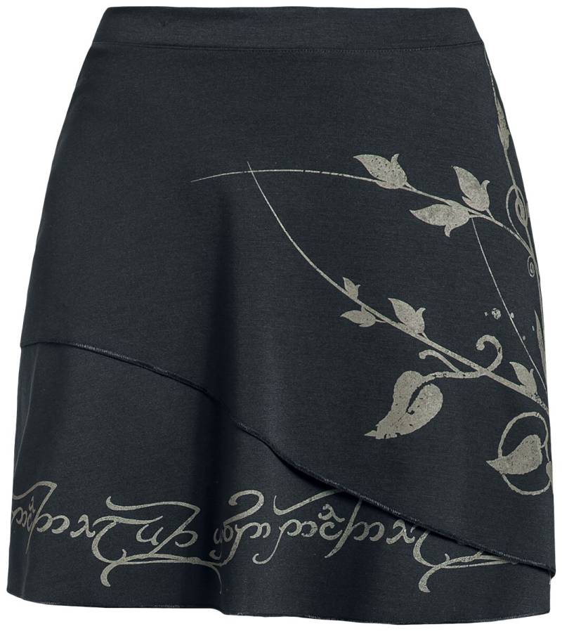 Der Herr der Ringe Kurzer Rock - Elven Leaves - S bis XXL - für Damen - Größe M - schwarz  - EMP exklusives Merchandise! Der Herr der Ringe Kurzer Rock - Elven Leaves - S bis XXL - für Damen - Größe M - schwarz  - EMP exklusives Merchandise! von Der Herr der Ringe