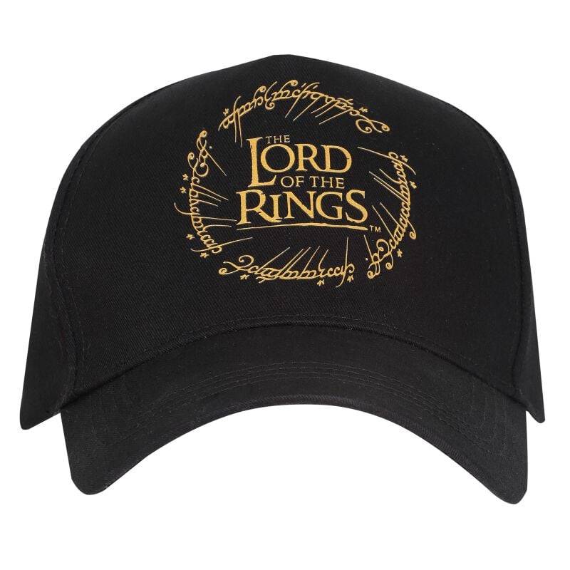 Der Herr der Ringe Logo Cap schwarz von Der Herr der Ringe