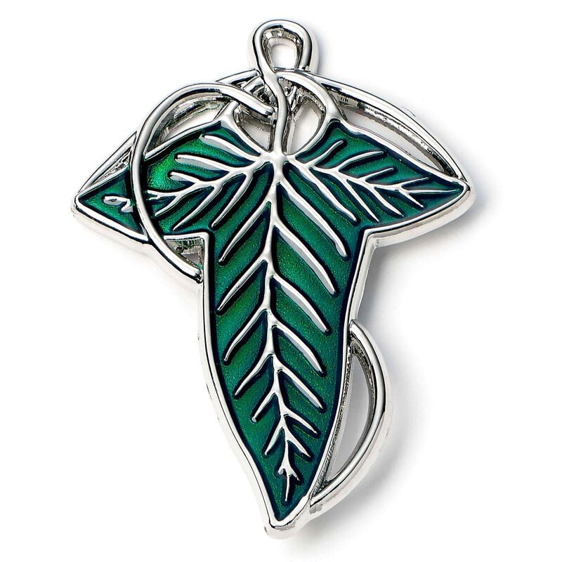 Der Herr der Ringe Lorien Blatt Pin silberfarben von Der Herr der Ringe