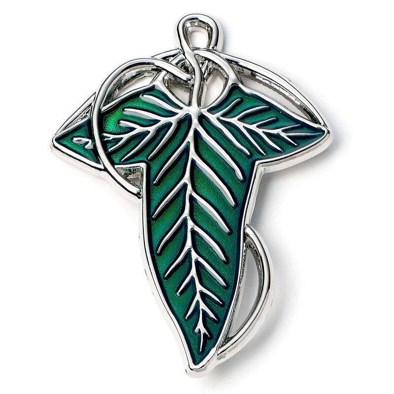 Der Herr der Ringe Lorien Blatt Pin silberfarben von Der Herr der Ringe