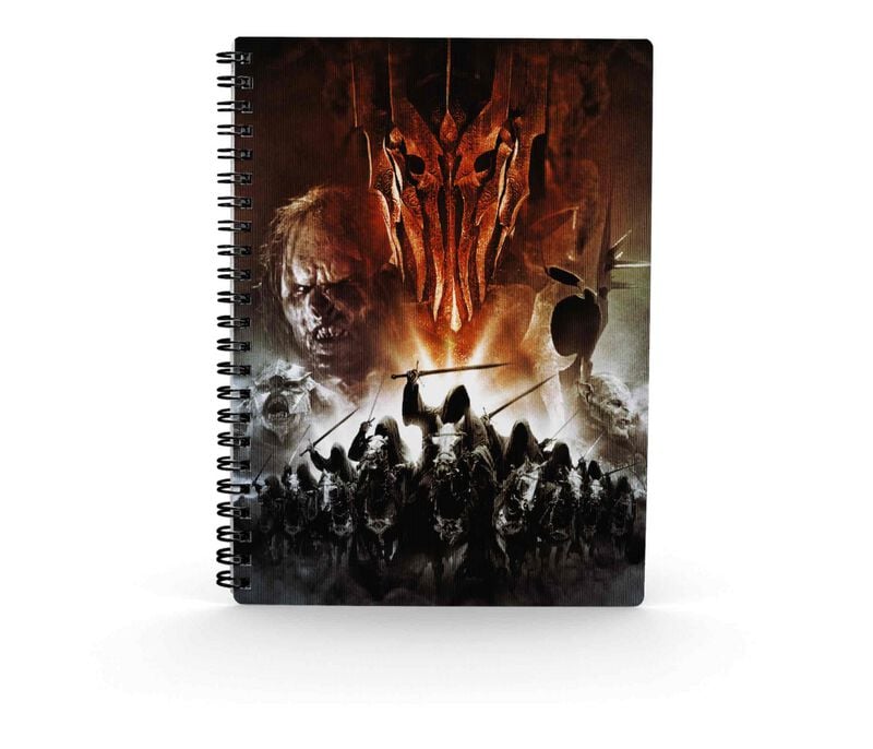Der Herr der Ringe Mordor Evil Army - 3D Effekt Notizbuch Notizblock multicolor Der Herr der Ringe Mordor Evil Army - 3D Effekt Notizbuch Notizblock multicolor von Der Herr der Ringe