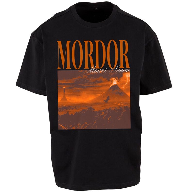 Der Herr der Ringe Mordor Mount Doom T-Shirt schwarz in XL von Der Herr der Ringe