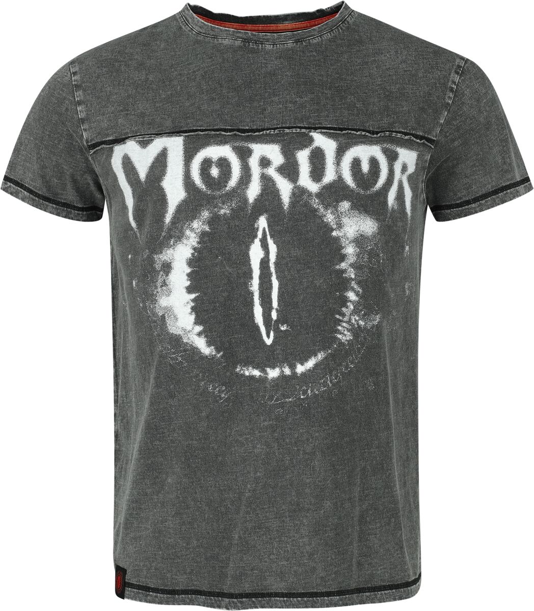 Der Herr der Ringe Mordor T-Shirt charcoal in M von Der Herr der Ringe