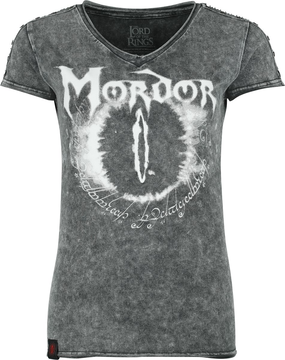 Der Herr der Ringe Mordor T-Shirt charcoal in XXL von Der Herr der Ringe