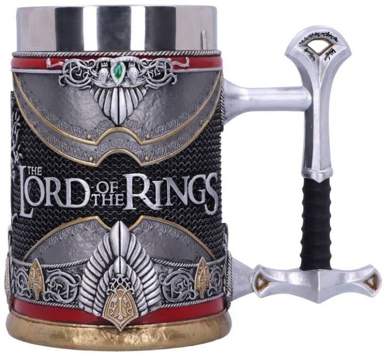 Der Herr der Ringe Nemesis Now - Aragorn Bierkrug multicolor von Der Herr der Ringe