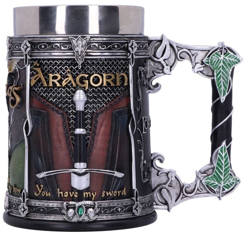 Der Herr der Ringe Nemesis Now - Fellowship Bierkrug multicolor von Der Herr der Ringe