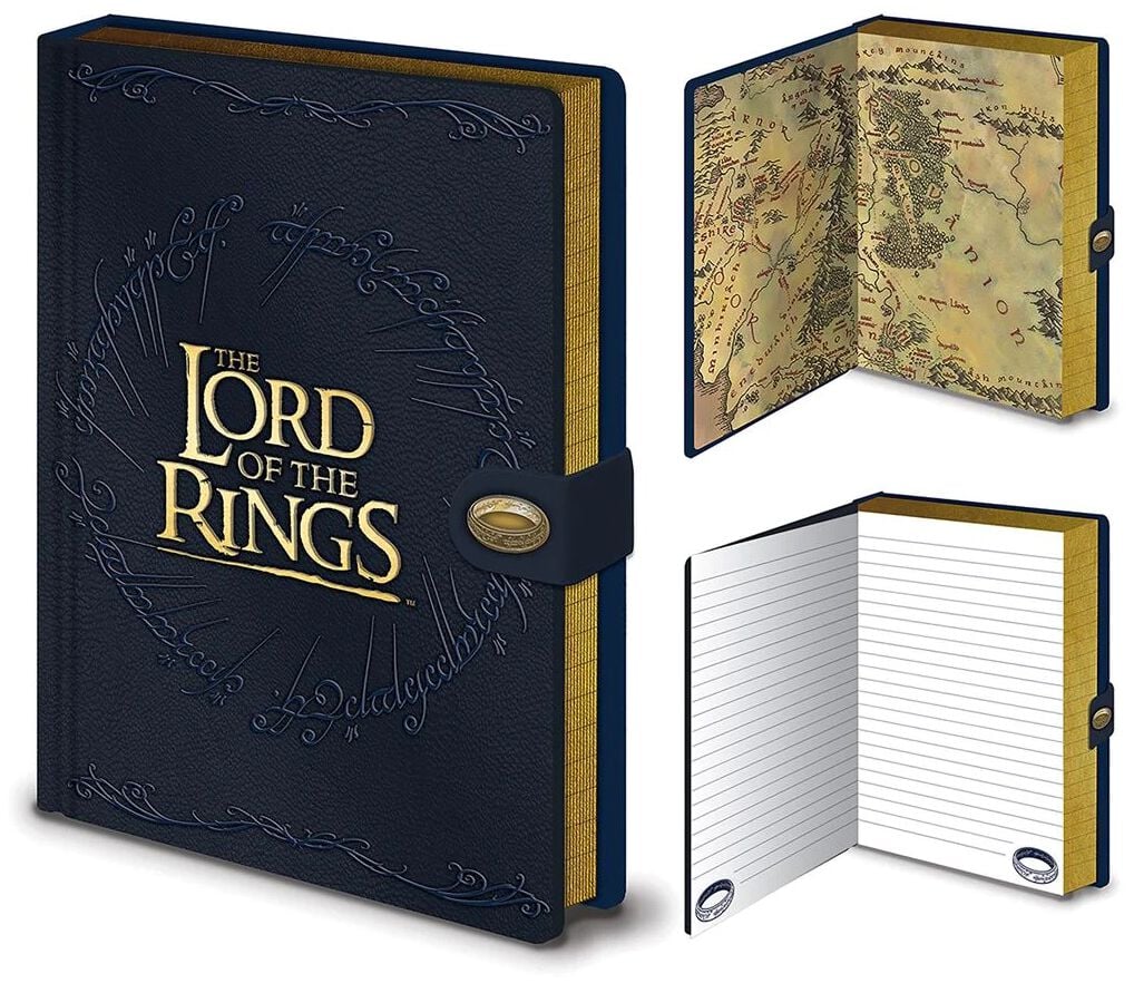 Der Herr der Ringe Notizbuch - The One Ring - multicolor  - Lizenzierter Fanartikel von Der Herr der Ringe