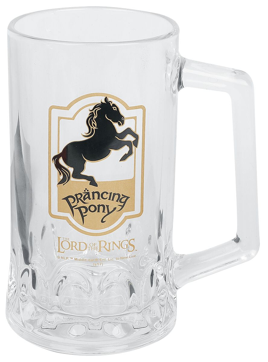 Der Herr der Ringe Prancing Pony Bierkrug klar von Der Herr der Ringe