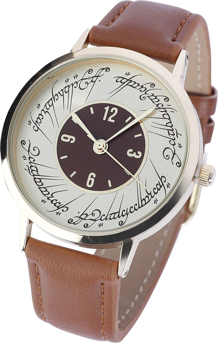 Der Herr der Ringe Ringspruch Armbanduhren multicolor von Der Herr der Ringe