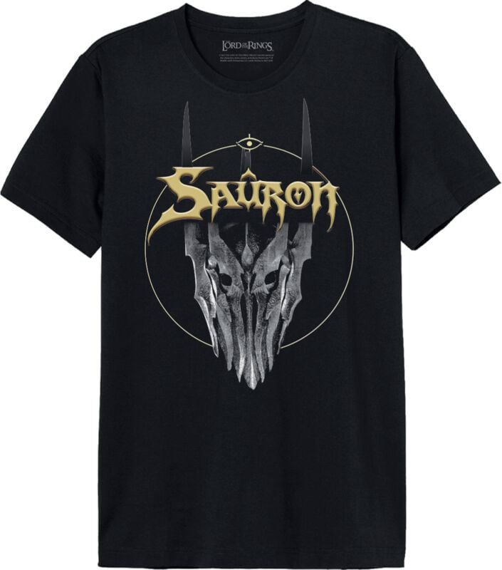 Der Herr der Ringe Sauron Helmet T-Shirt schwarz in L von Der Herr der Ringe