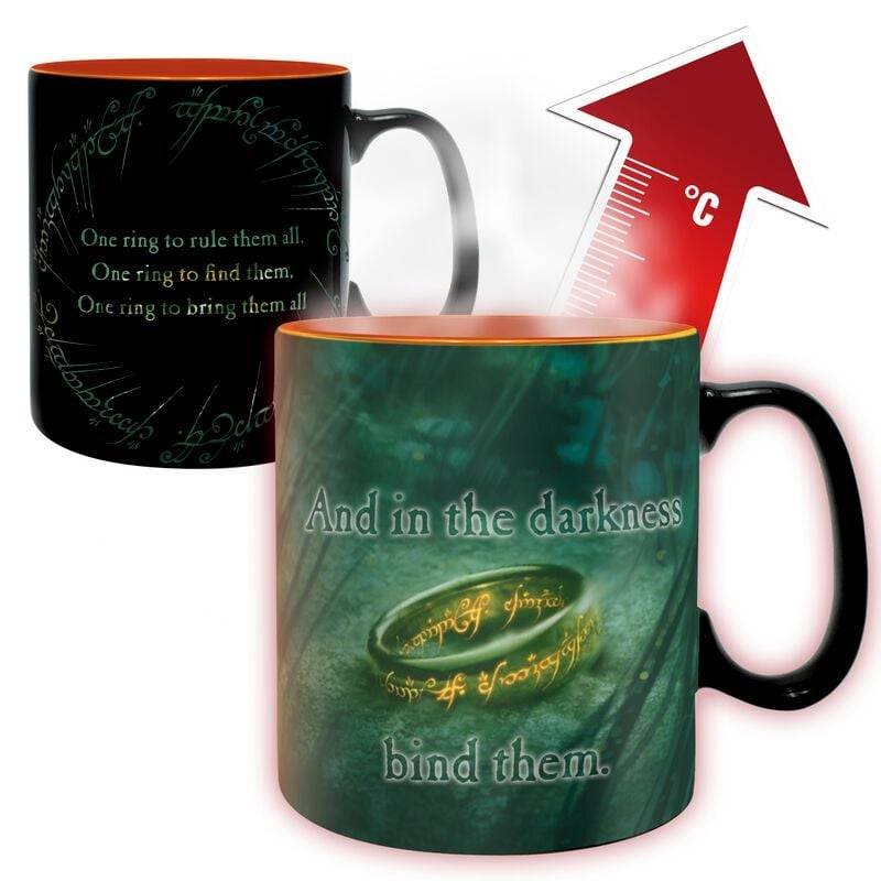 Der Herr der Ringe Sauron - Tasse mit Thermoeffekt Tasse multicolor von Der Herr der Ringe