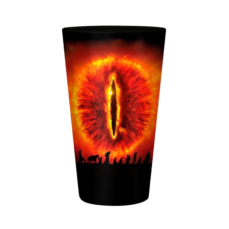 Der Herr der Ringe Sauron Trinkglas multicolor von Der Herr der Ringe