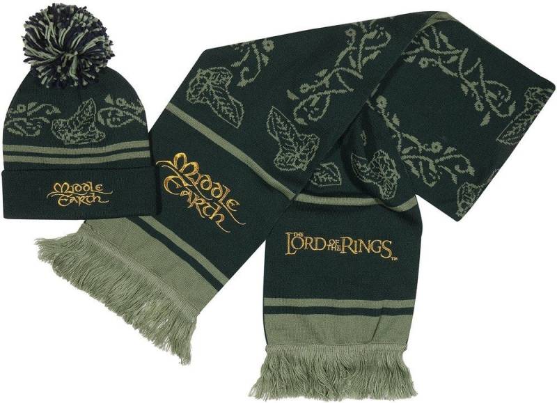 Der Herr der Ringe Schal Middle Earth Hat And Scarf Set von Der Herr der Ringe