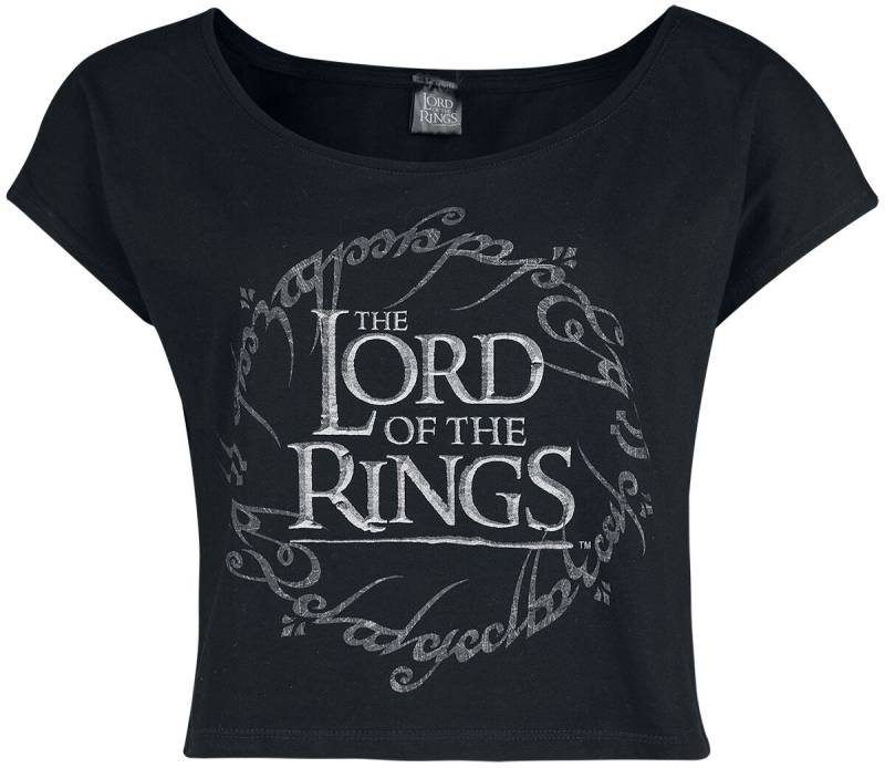 Der Herr der Ringe T-Shirt - Ring - L bis XXL - für Damen - Größe XL - schwarz  - EMP exklusives Merchandise! von Der Herr der Ringe