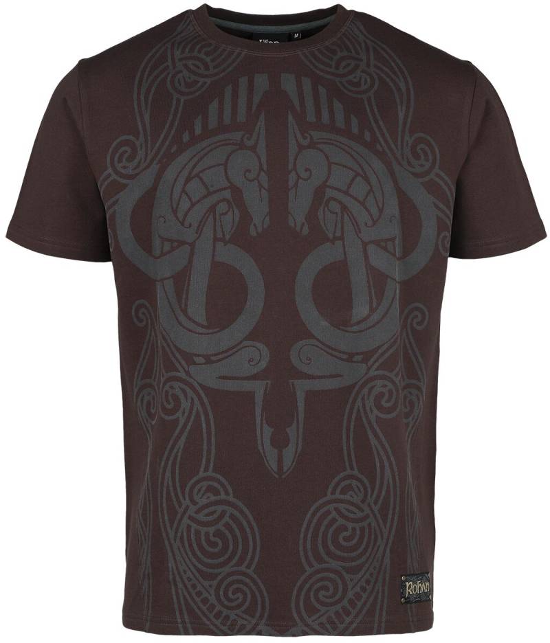 Der Herr der Ringe T-Shirt - Rohirrim - Oversize - S bis XXL - für Männer - Größe L - braun  - EMP exklusives Merchandise! von Der Herr der Ringe