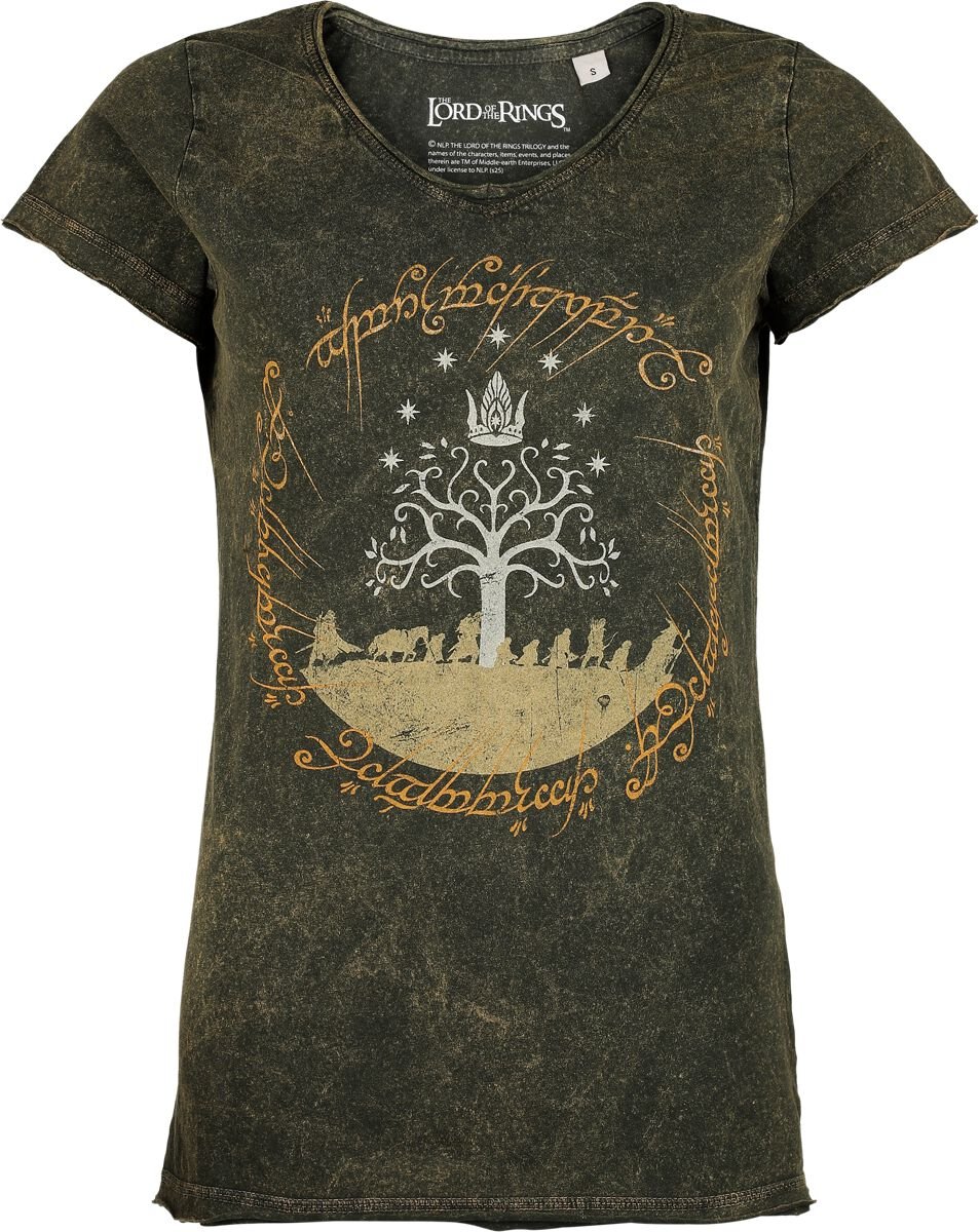 Der Herr der Ringe T-Shirt - The Journey - S bis 4XL - für Damen - Größe 4XL - multicolor  - EMP exklusives Merchandise! von Der Herr der Ringe