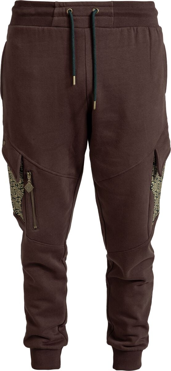 Der Herr der Ringe Trainingshose - Rohirrim - S bis XXL - für Männer - Größe XL - braun  - EMP exklusives Merchandise! von Der Herr der Ringe