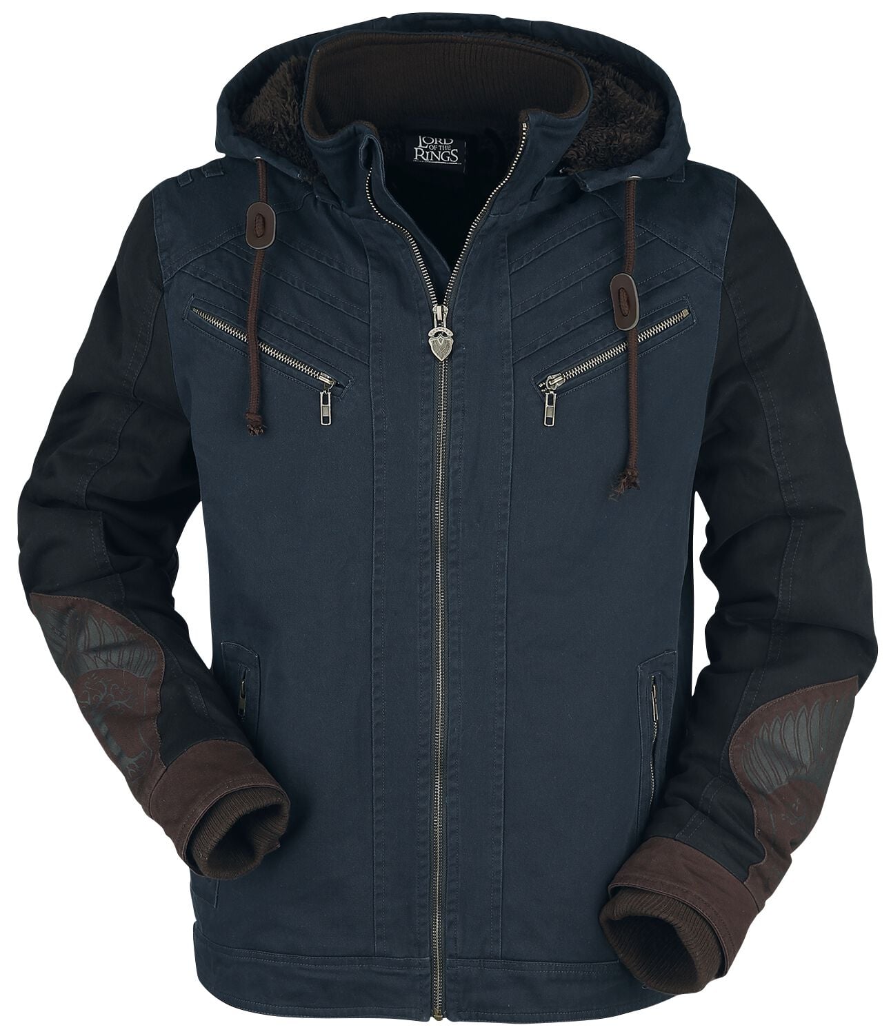 Der Herr der Ringe Tree Of Gondor Winterjacke dunkelblau in M von Der Herr der Ringe