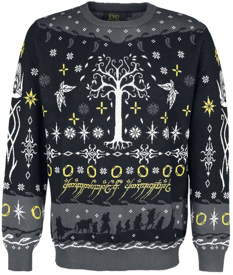 Der Herr der Ringe Weihnachtspullover - Tree Of Gondor - S bis 3XL - für Männer - Größe XXL - multicolor  - EMP exklusives Merchandise! von Der Herr der Ringe