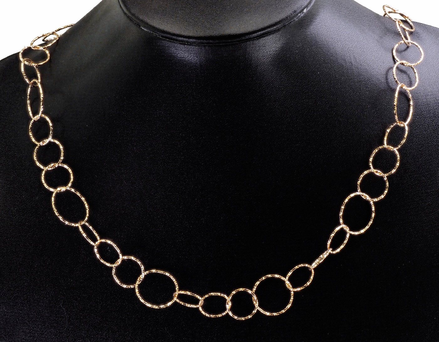 Der Kettenmacher Silberkette RK2-80R Fantasie, diamantiert von Der Kettenmacher