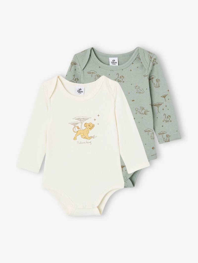 2er-Pack Baby Bodys Disney KÖNIG DER LÖWEN salbei von Der König Der Löwen