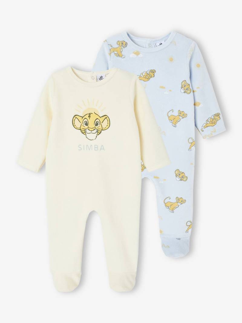 2er-Pack Baby Schlafanzüge aus Samt Disney KÖNIG DER LÖWEN von Der König Der Löwen