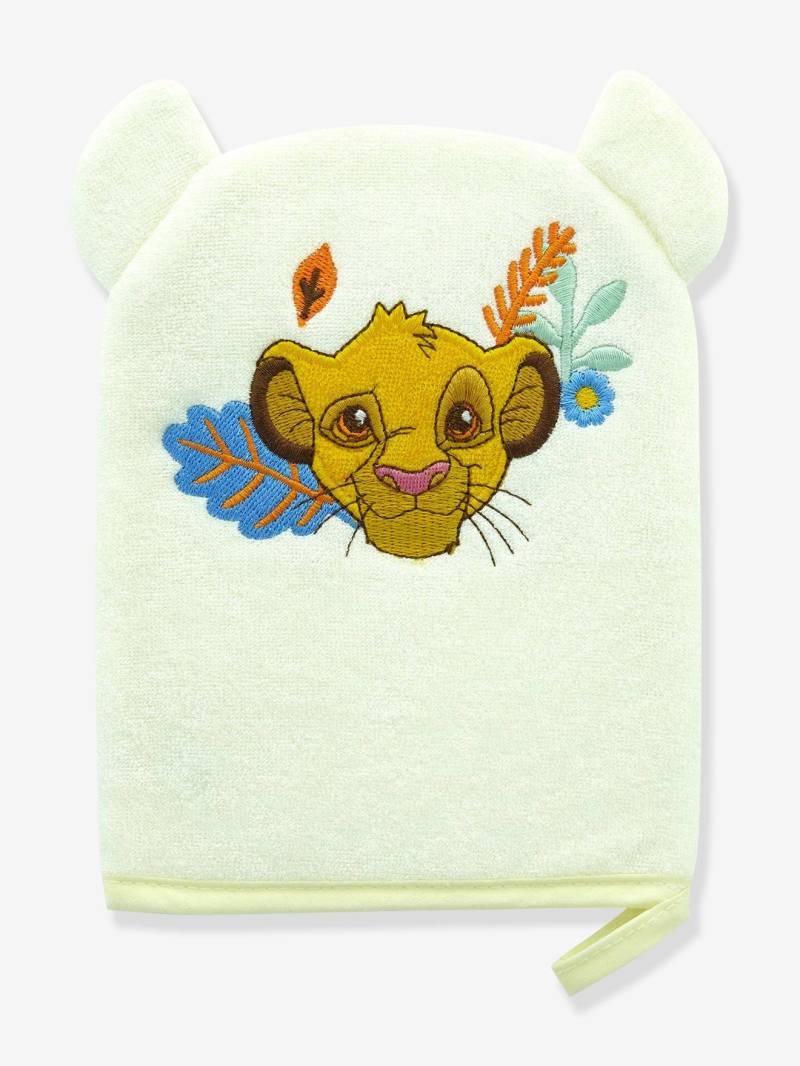 Kinder Waschhandschuh mit Simba-Stickerei Disney KÖNIG DER LÖWEN pastell von Der König Der Löwen